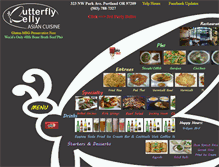 Tablet Screenshot of butterflybellyme.com
